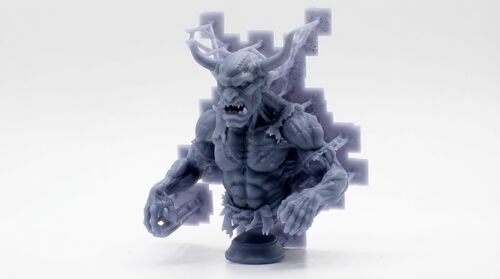10686 Oni bust 7cm.