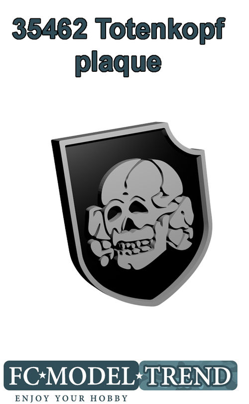 35462 Placa decorativa "Totemkopf"