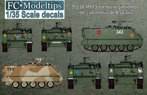 35226 Spanish cavalry regiments M113