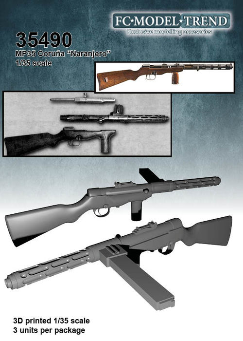 35490 ERMA 35 SMG "Naranjero" 1/35 scale