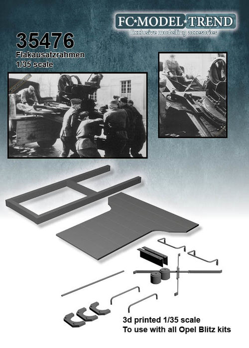 35476 Flakaufsatzrahmen, 1/35 scale